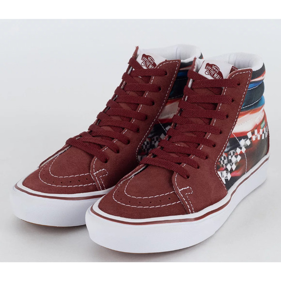 Comfycush SK8-Hi Formula 66 Fired Brick Brown Men\'s Shoes Size 10.5 NEW